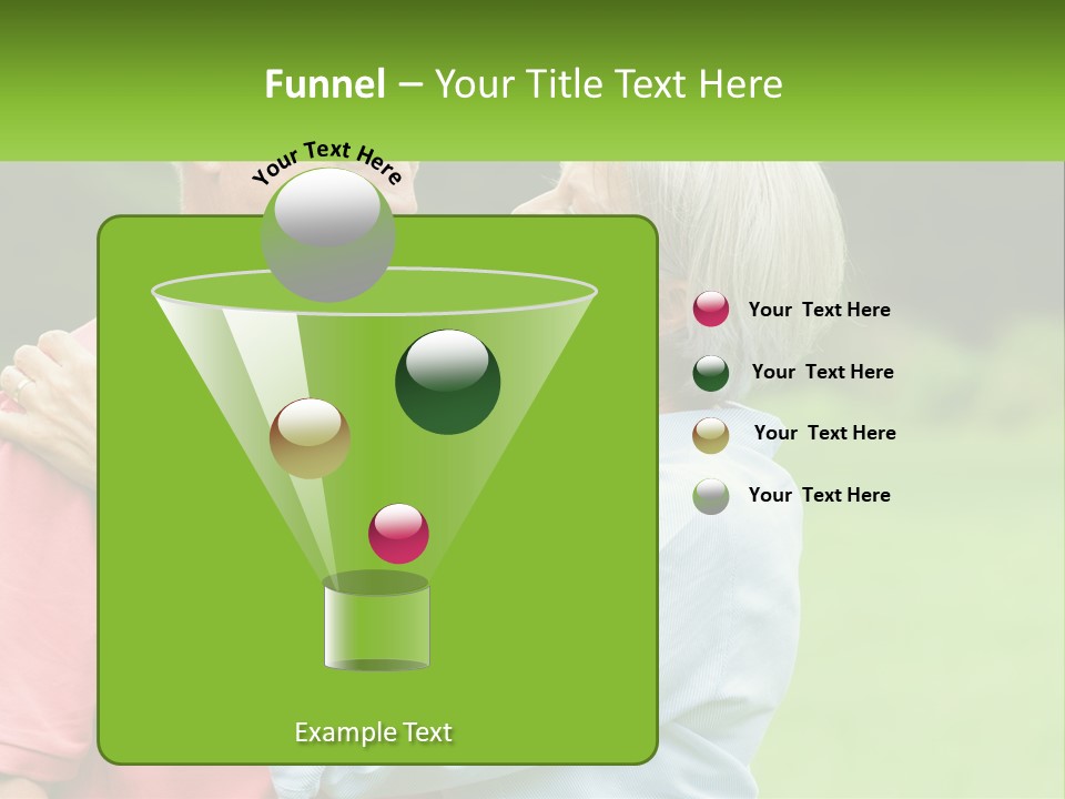 Coastal Woman Peaceful PowerPoint Template