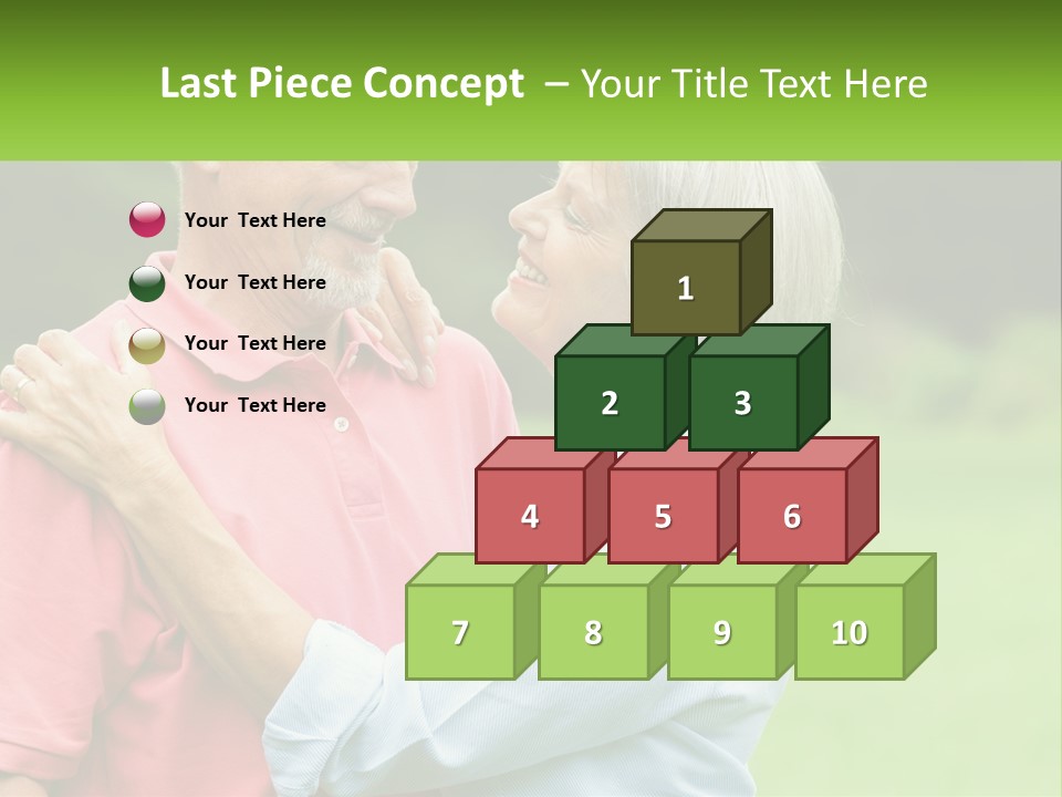 Coastal Woman Peaceful PowerPoint Template