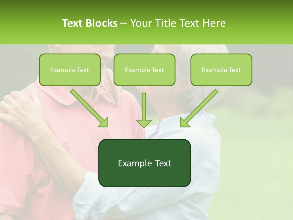 Coastal Woman Peaceful PowerPoint Template