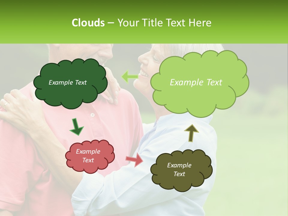 Coastal Woman Peaceful PowerPoint Template