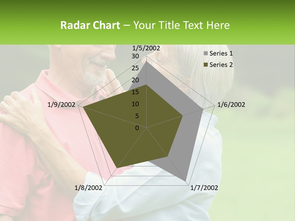 Coastal Woman Peaceful PowerPoint Template