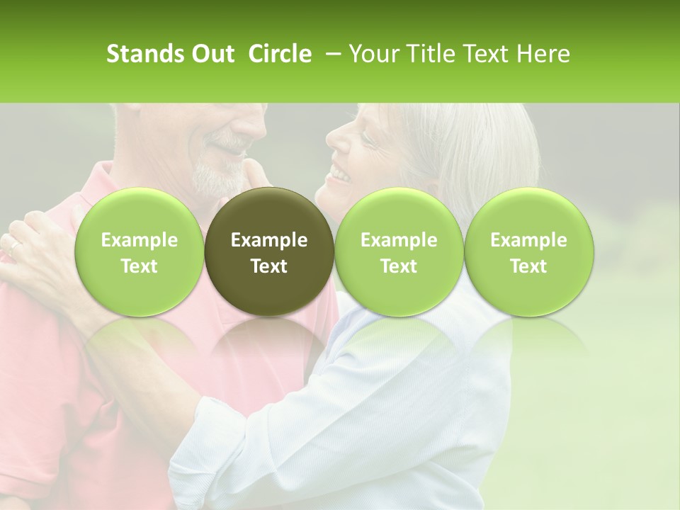 Coastal Woman Peaceful PowerPoint Template