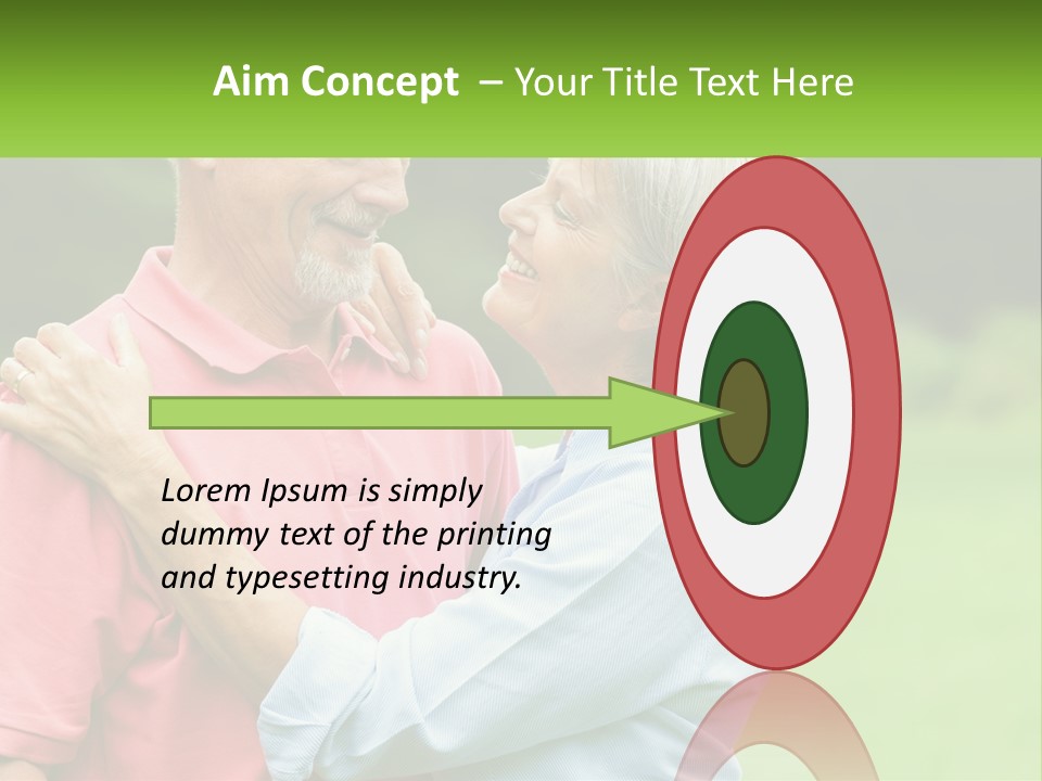 Coastal Woman Peaceful PowerPoint Template