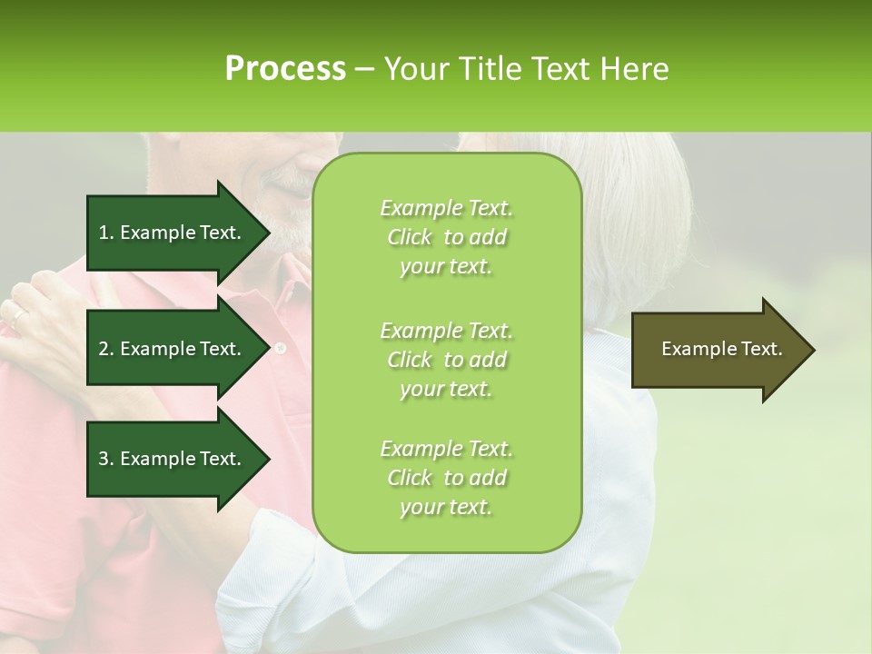 Coastal Woman Peaceful PowerPoint Template