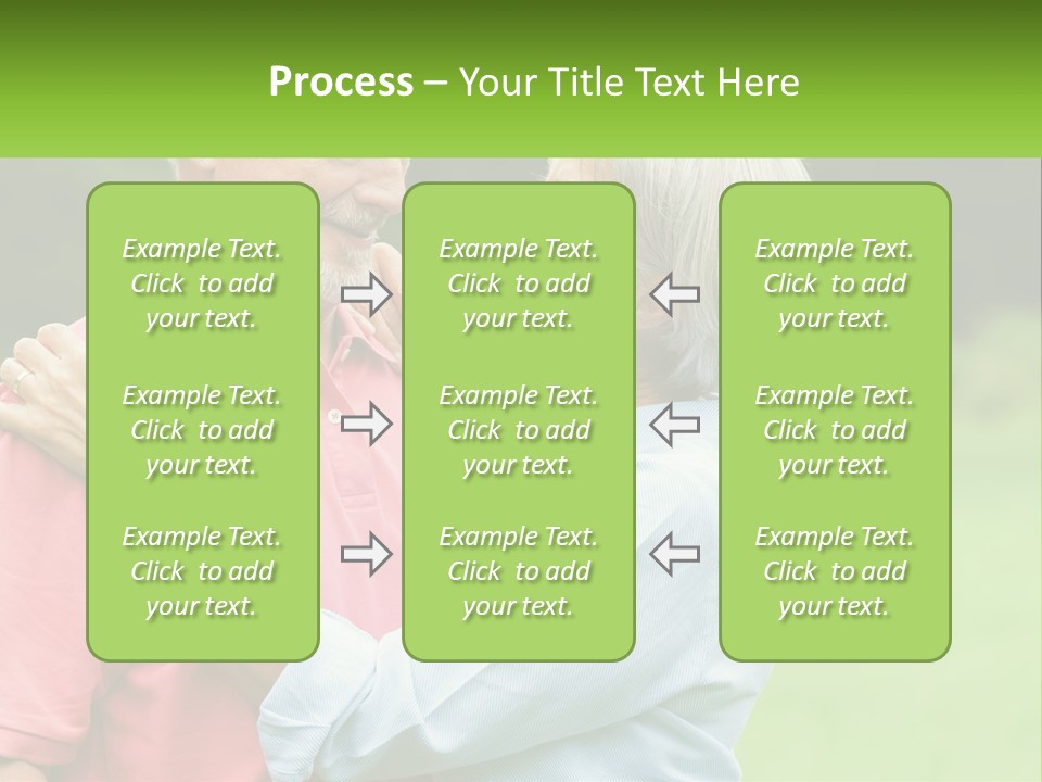 Coastal Woman Peaceful PowerPoint Template