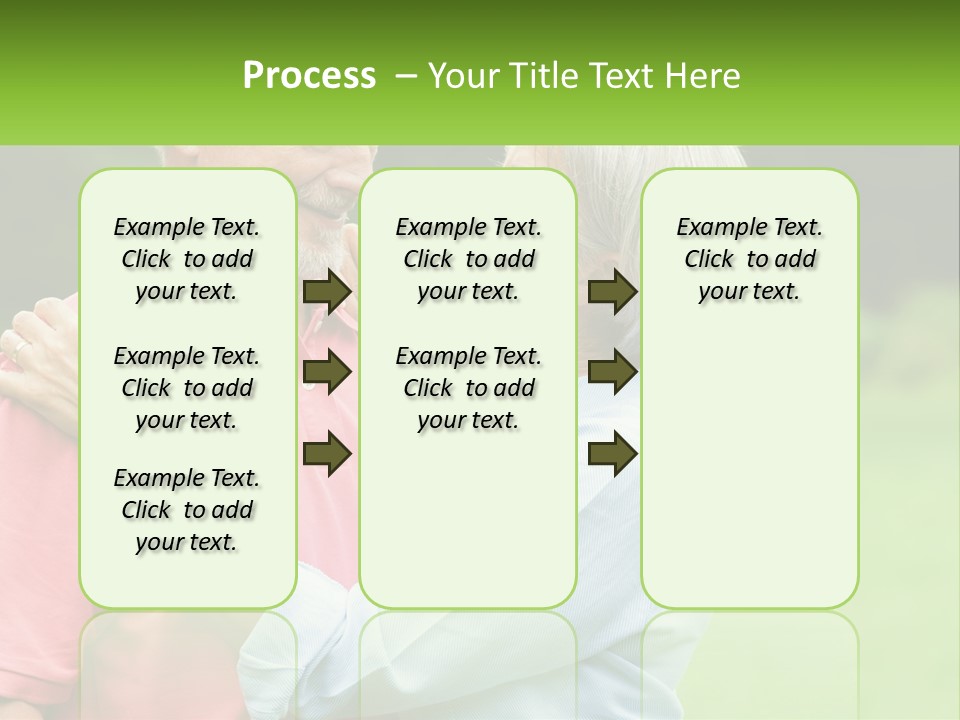 Coastal Woman Peaceful PowerPoint Template