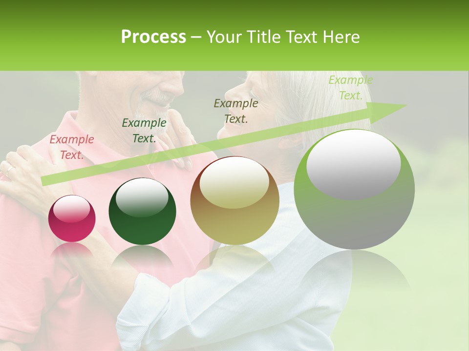 Coastal Woman Peaceful PowerPoint Template