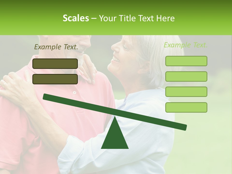 Coastal Woman Peaceful PowerPoint Template