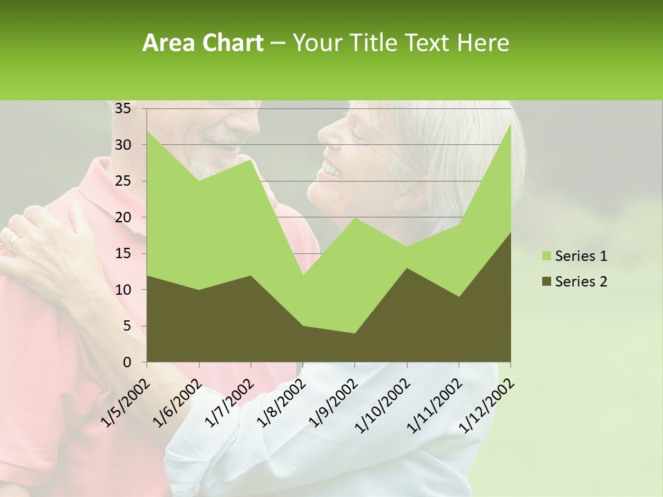 Coastal Woman Peaceful PowerPoint Template
