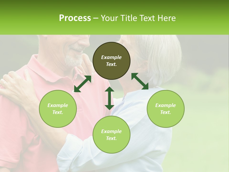 Coastal Woman Peaceful PowerPoint Template