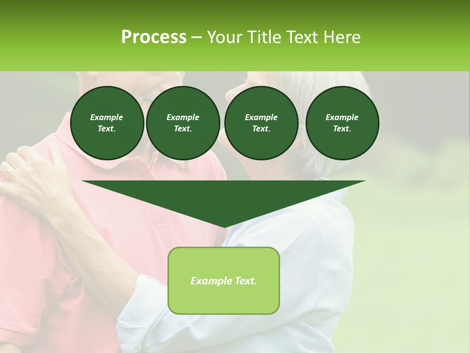 Coastal Woman Peaceful PowerPoint Template