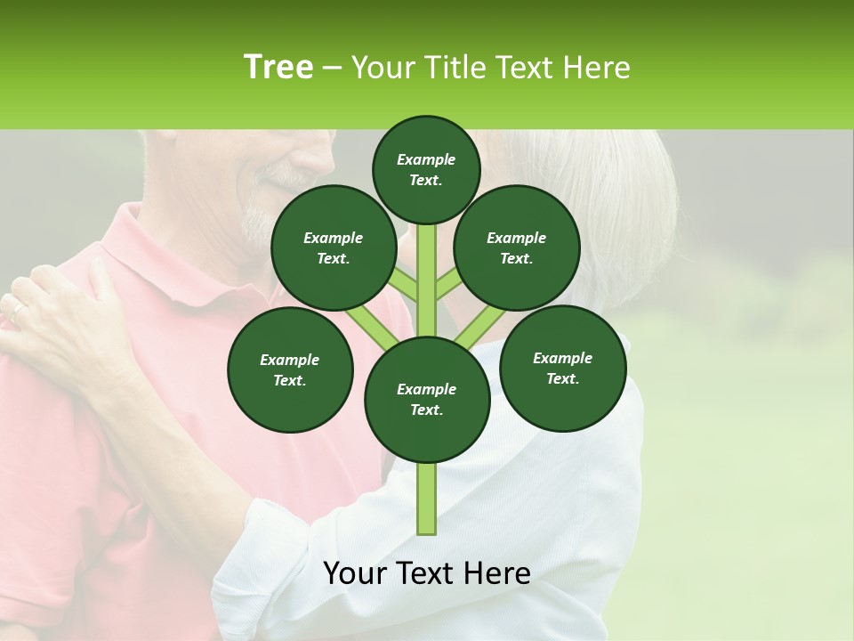 Coastal Woman Peaceful PowerPoint Template