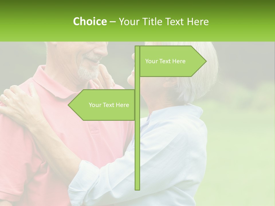 Coastal Woman Peaceful PowerPoint Template