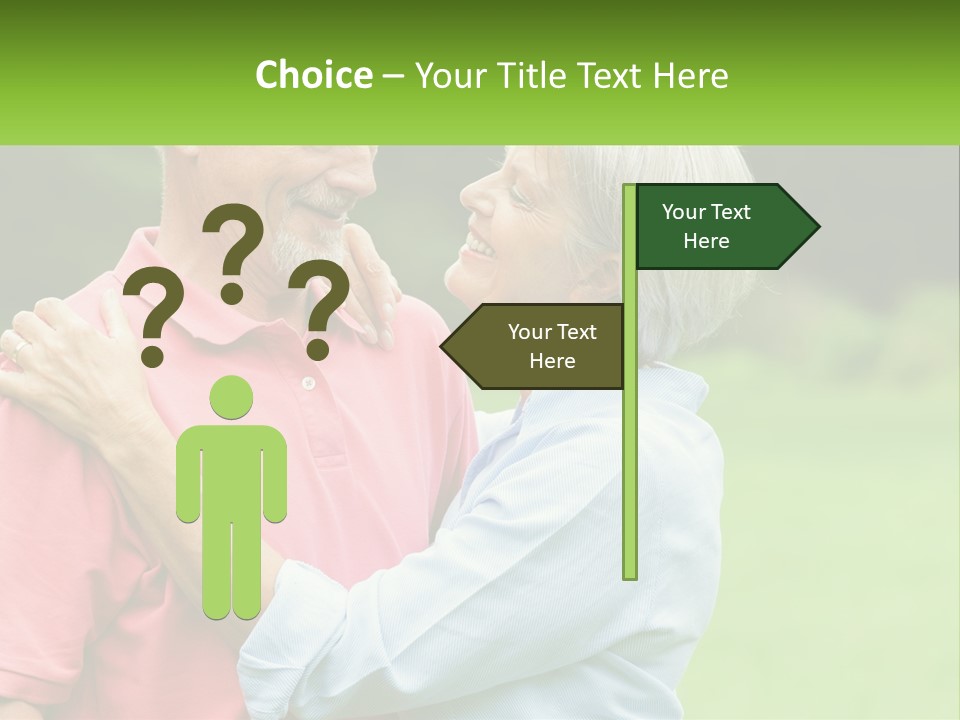 Coastal Woman Peaceful PowerPoint Template