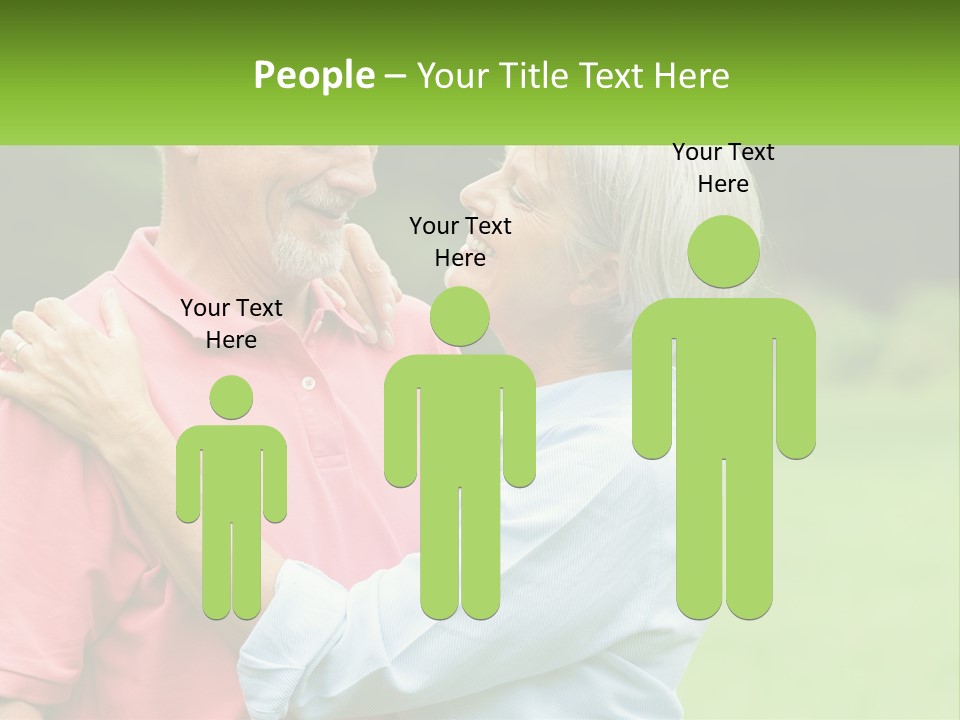 Coastal Woman Peaceful PowerPoint Template