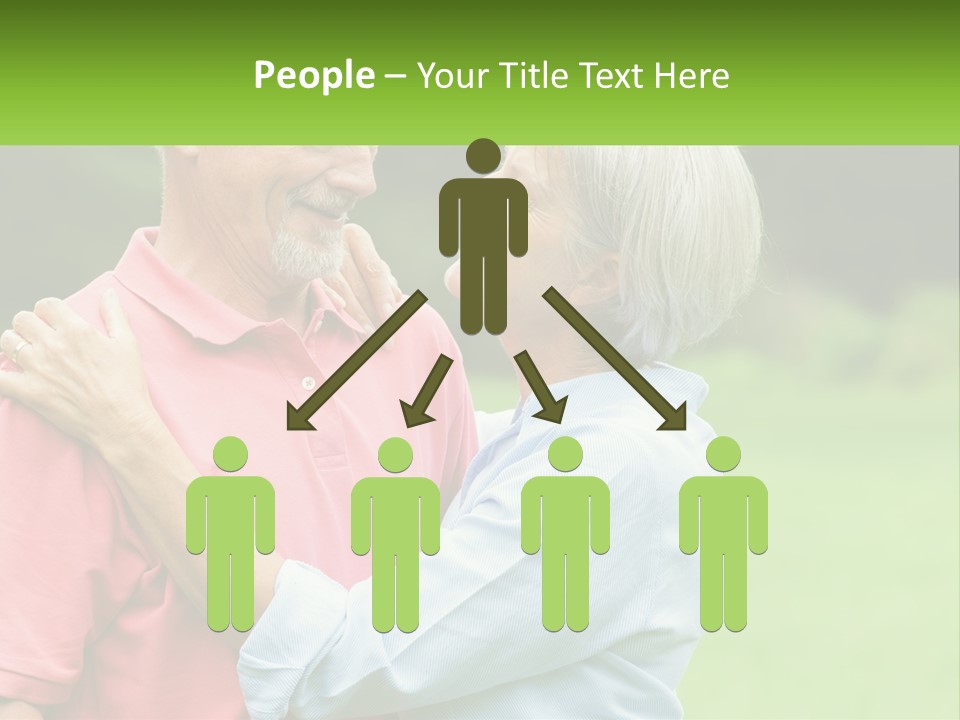 Coastal Woman Peaceful PowerPoint Template