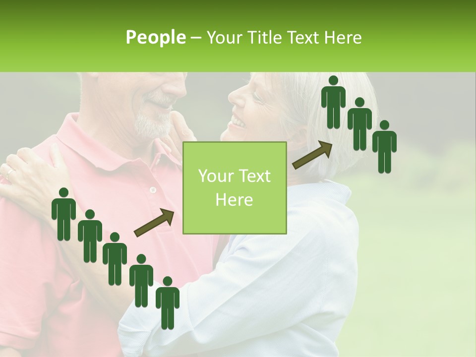 Coastal Woman Peaceful PowerPoint Template