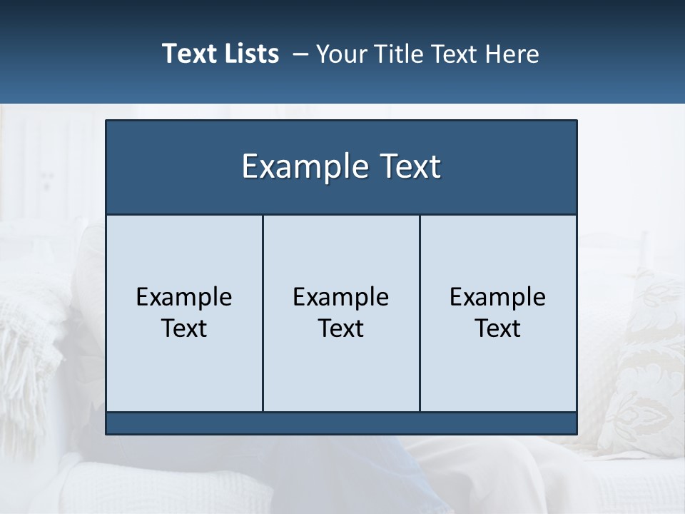 Standing Family Senior PowerPoint Template