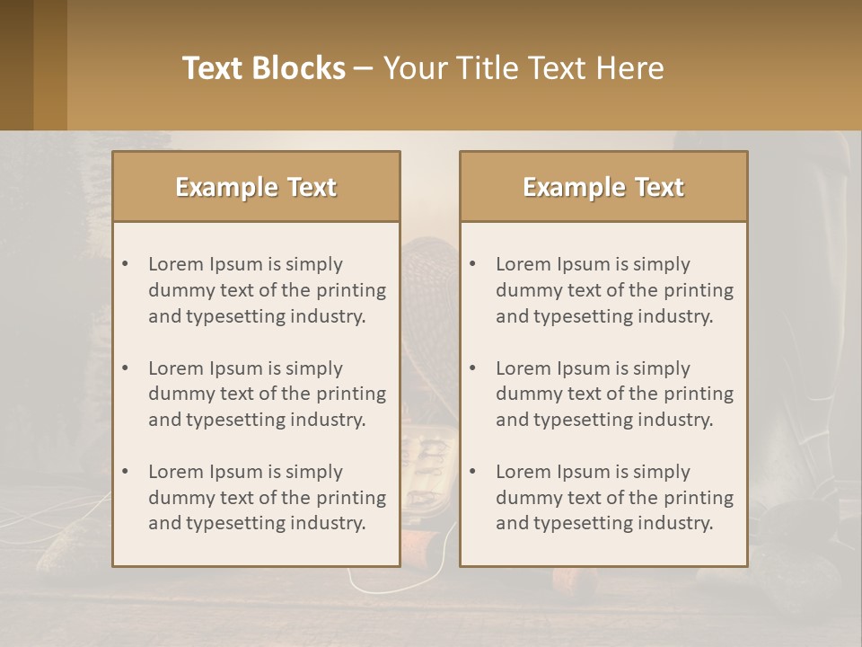 Wave Sunset White PowerPoint Template