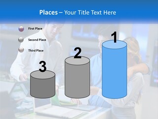 Standing Sea Sand PowerPoint Template