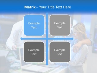 Standing Sea Sand PowerPoint Template