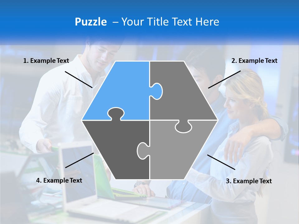 Standing Sea Sand PowerPoint Template