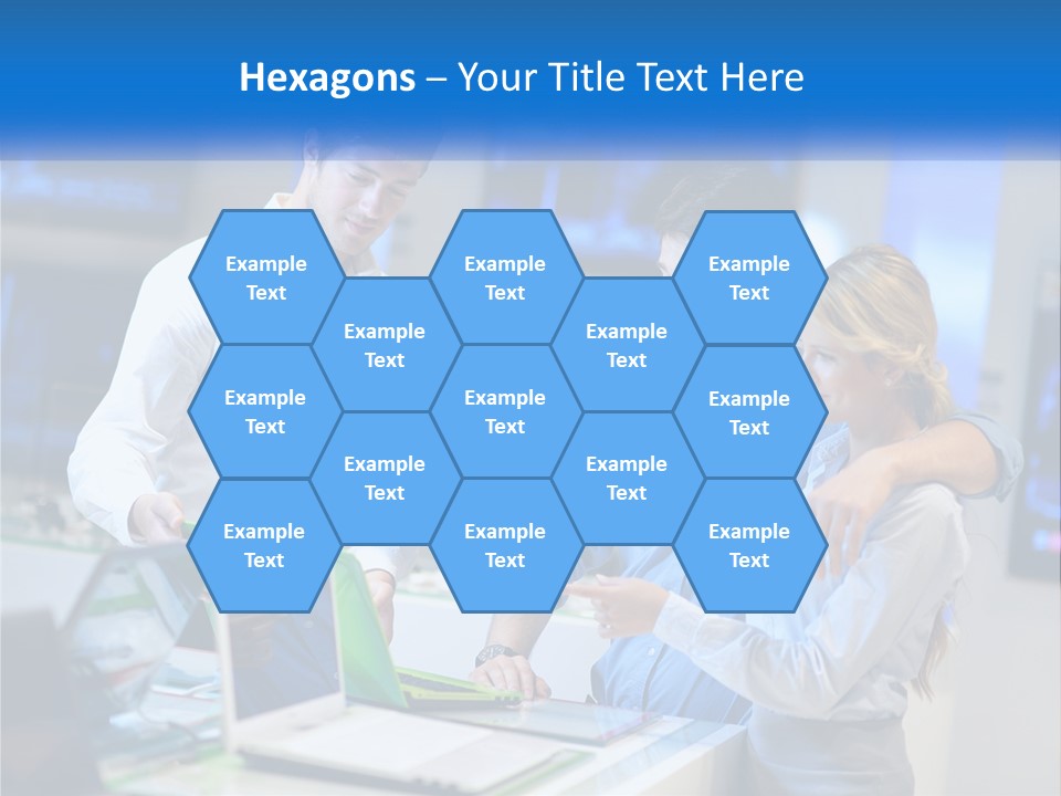 Standing Sea Sand PowerPoint Template