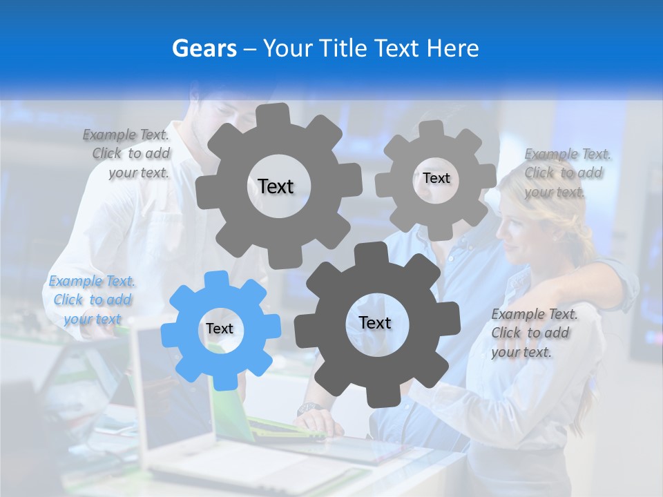 Standing Sea Sand PowerPoint Template