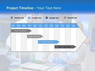 Standing Sea Sand PowerPoint Template