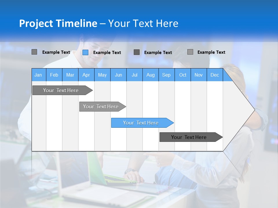 Standing Sea Sand PowerPoint Template
