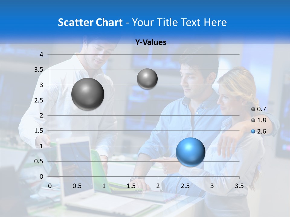 Standing Sea Sand PowerPoint Template
