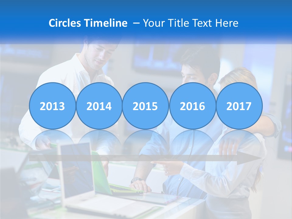 Standing Sea Sand PowerPoint Template