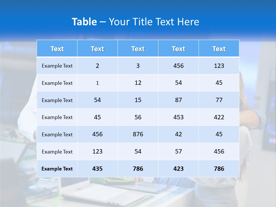 Standing Sea Sand PowerPoint Template