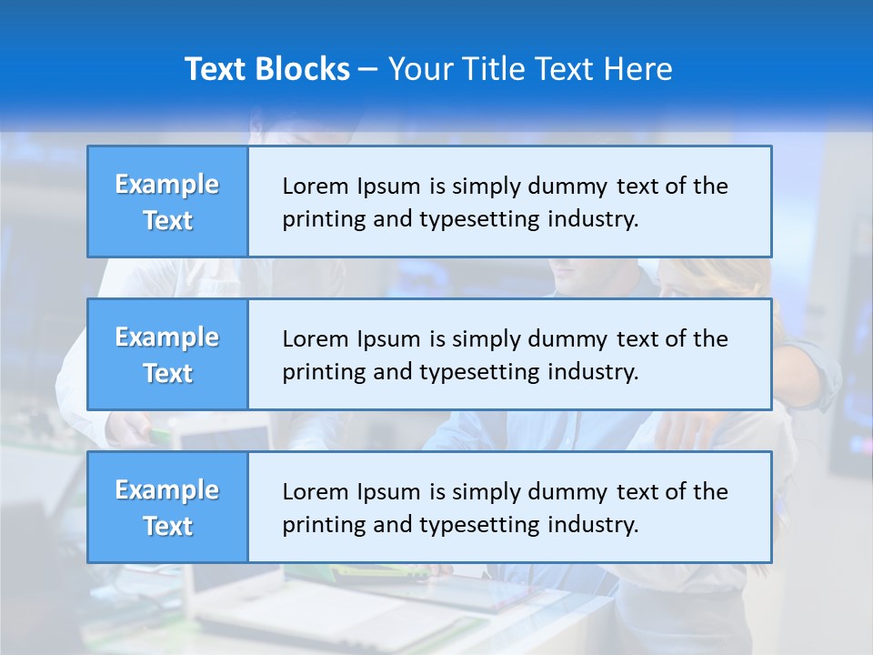 Standing Sea Sand PowerPoint Template