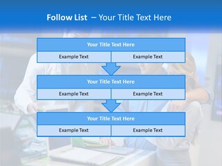 Standing Sea Sand PowerPoint Template
