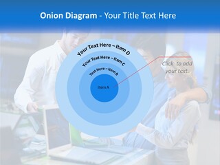 Standing Sea Sand PowerPoint Template