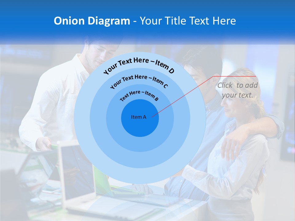 Standing Sea Sand PowerPoint Template