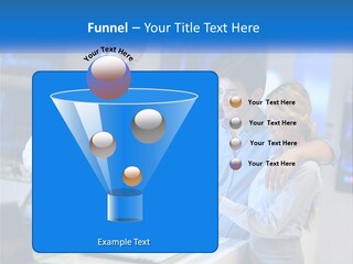 Standing Sea Sand PowerPoint Template