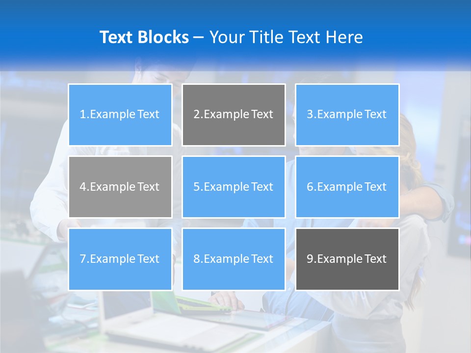 Standing Sea Sand PowerPoint Template
