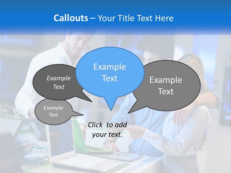 Standing Sea Sand PowerPoint Template