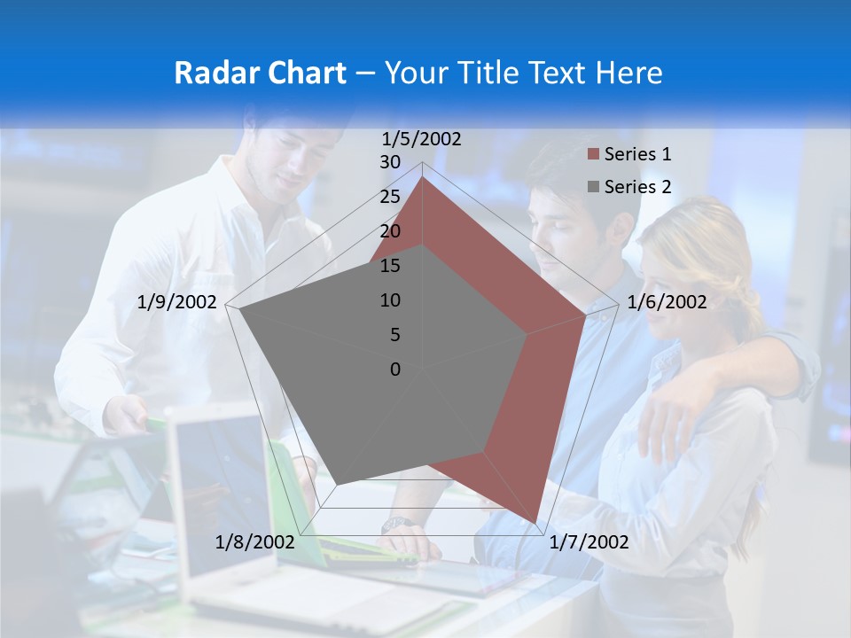 Standing Sea Sand PowerPoint Template