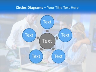 Standing Sea Sand PowerPoint Template