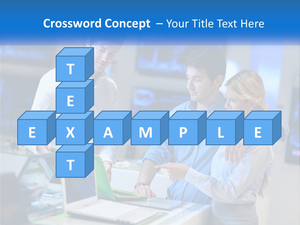 Standing Sea Sand PowerPoint Template