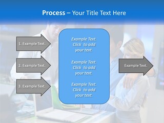 Standing Sea Sand PowerPoint Template