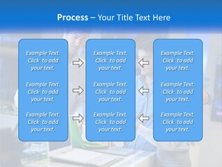 Standing Sea Sand PowerPoint Template