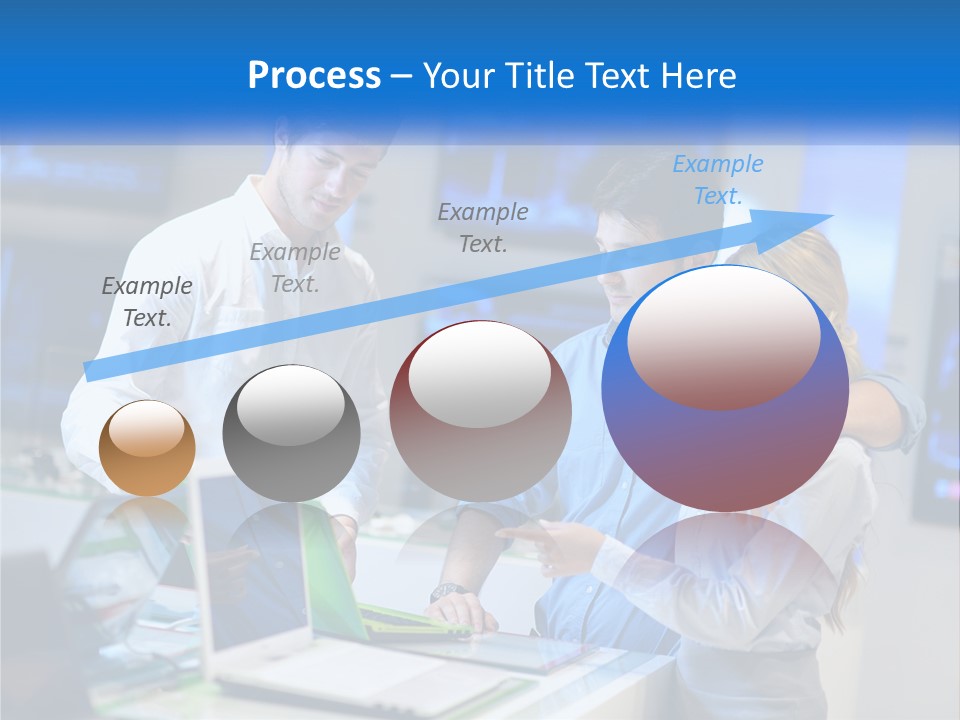Standing Sea Sand PowerPoint Template