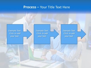 Standing Sea Sand PowerPoint Template