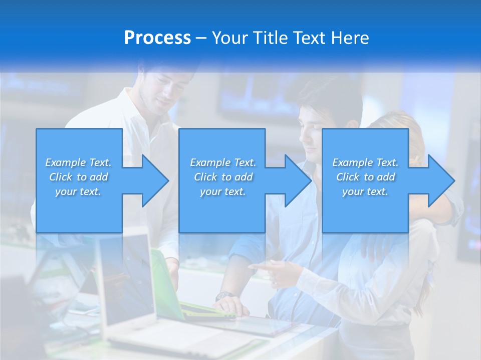 Standing Sea Sand PowerPoint Template