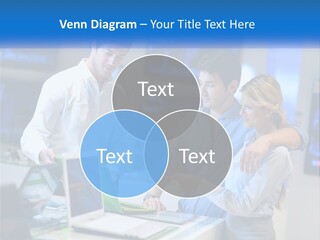 Standing Sea Sand PowerPoint Template