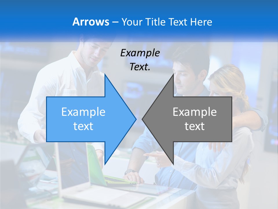 Standing Sea Sand PowerPoint Template